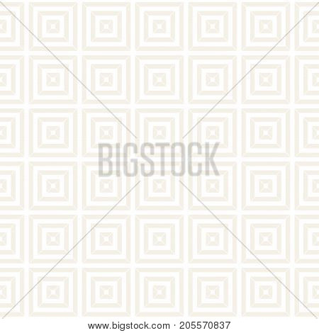 Crosshatch vector seamless geometric pattern. Crossed graphic rectangles background. Checkered motif. Seamless subtle texture of crosshatched bold lines. Trellis simple fabric print.
