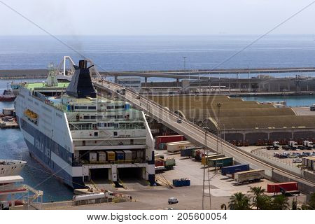 Cargo Terminal Port Barcelona