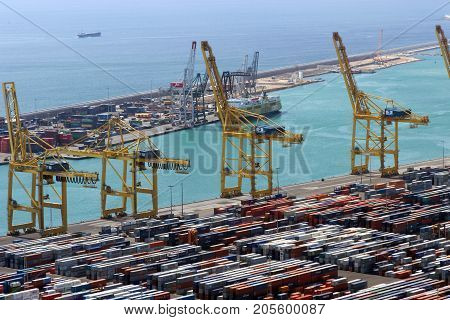 Cargo Terminal Port Barcelona