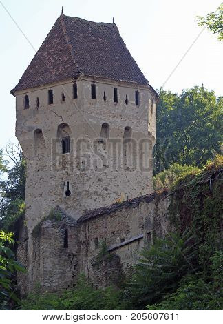 The Tin Coaters Tower In Sighisoara