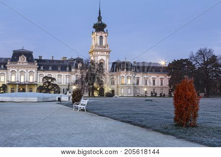 The Festetics baroque castle in Keszthely Hungary