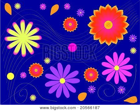 sfondo con i fiori