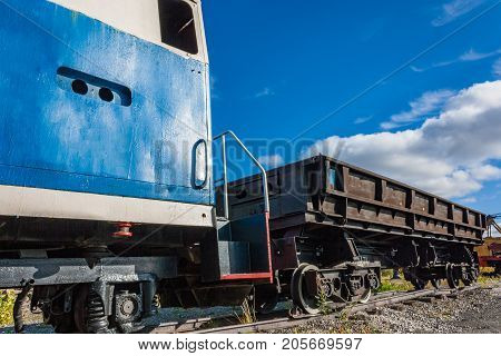 Old Diesel Locomotive