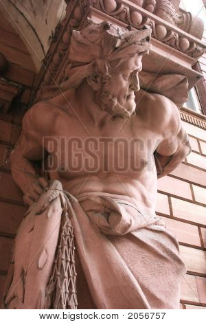 Statue de pêcheur