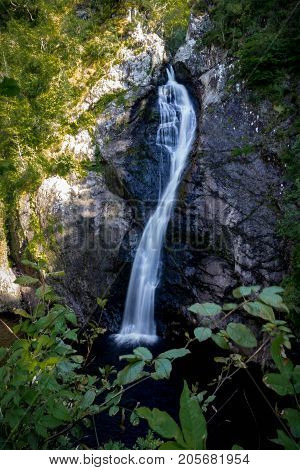 Incredible view of The Falls of Foyers in the Scottish Highlands.