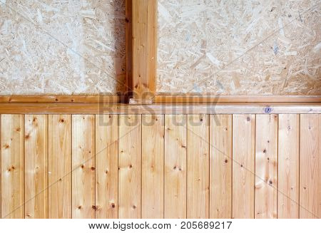 Close Up Country Wood House Wall,textuare Background