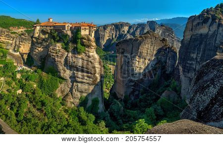 Monasteries Of A Meteora Greece