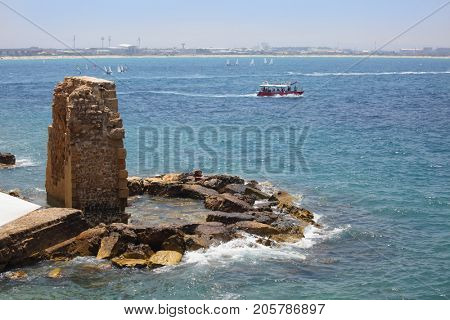 ancient city of acre in israel