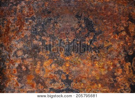 Rustic Background With Scratches. Rough Metal Exture.