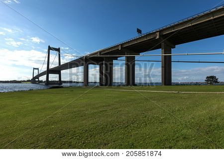 New Little Belt Bridge from bottom view