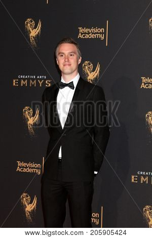 LOS ANGELES - SEP 10:  Patrick Jonsson at the 2017 Creative Arts Emmy Awards - Arrivals at the Microsoft Theater on September 10, 2017 in Los Angeles, CA