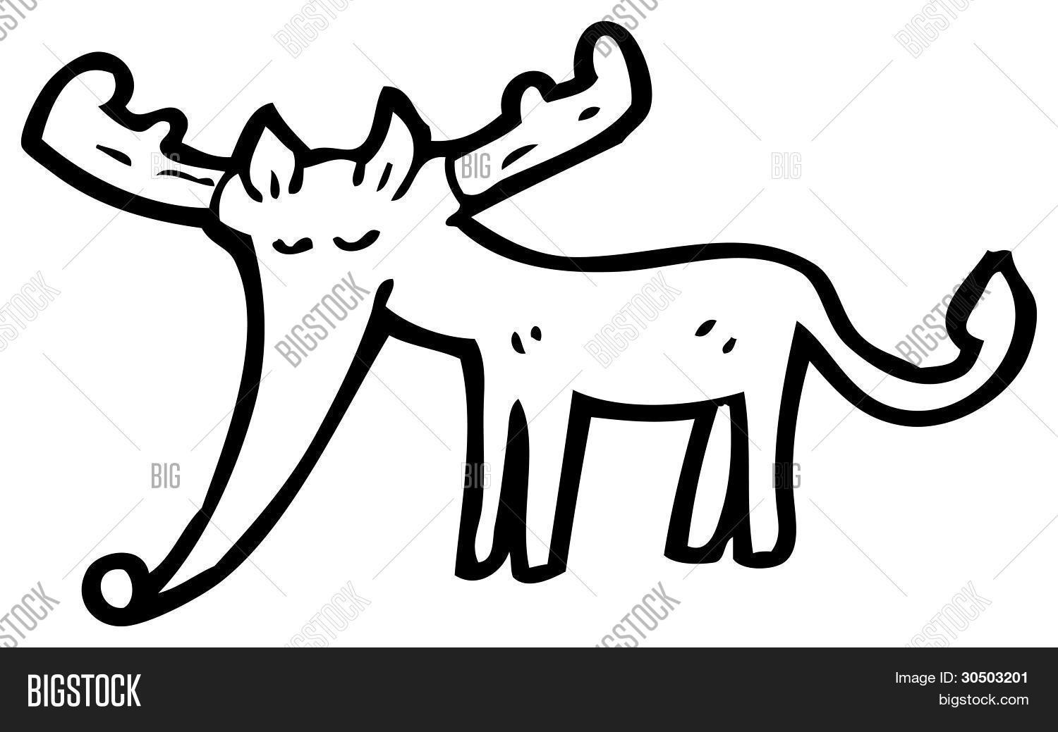Cartoon Rudolf Cartoon Image & Photo (Free Trial) | Bigstock