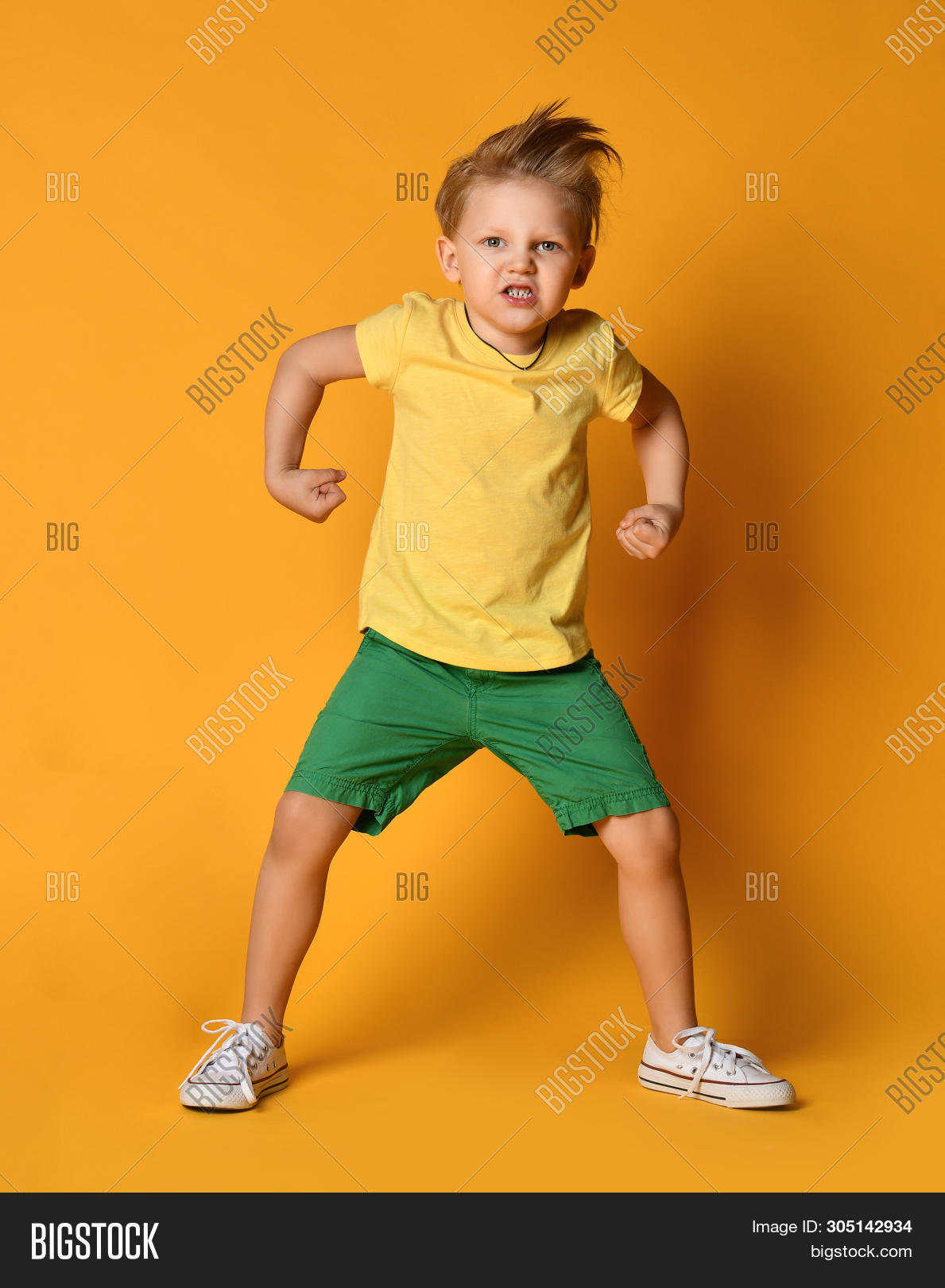 Kid Boy Yellow Tshirt Image & Photo (Free Trial) Bigstock