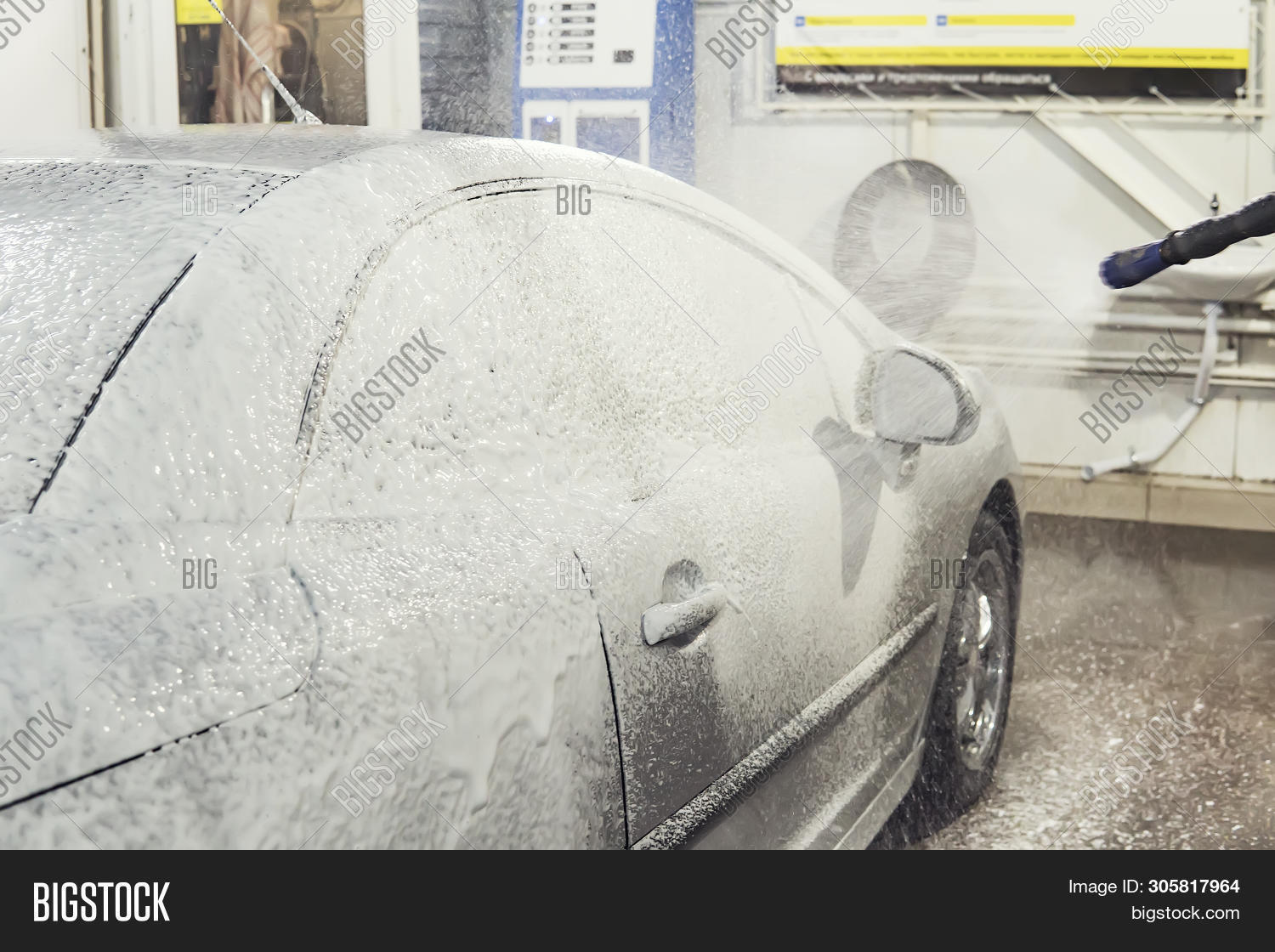 Car Covered Foam Wash Image & Photo (Free Trial) Bigstock