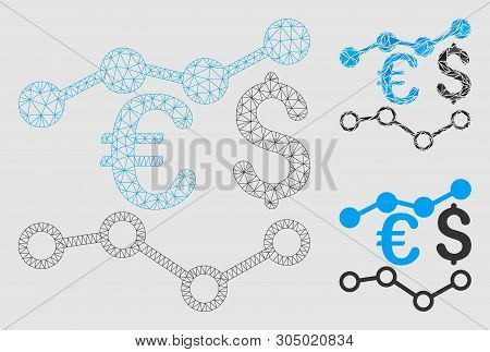 Mesh Currency Charts Vector Photo Free Trial Stock Mesh Currency Charts Vector Photo