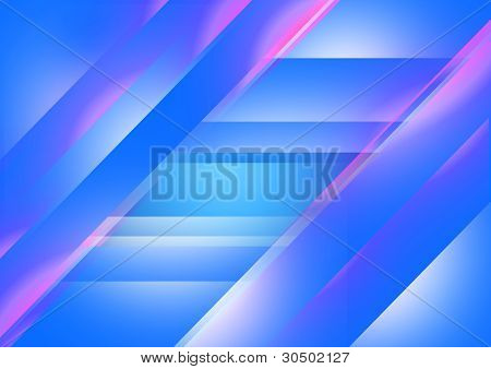 Abstrato azul e rosa