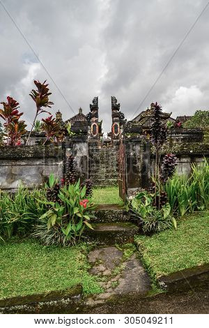 Small Hindu Temple In Tabanan, Bali, Indonesia.
