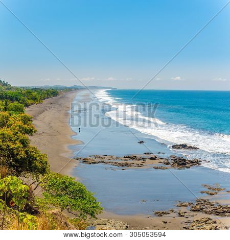 View At The Hermosa Beach Near Jaco City - Costa Rica