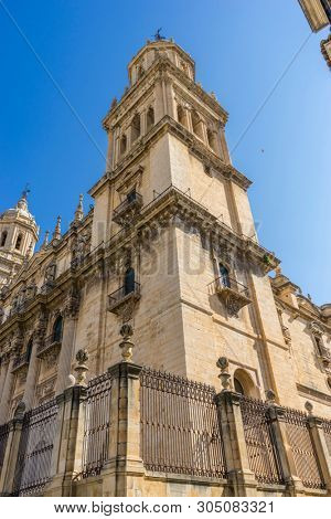Bell tower, Cathedral (Santa Iglesia Catedral - Museo Catedralicio), Jaen, Andalucia, Spain