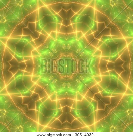 Kaleidoscope Abstractart Beautiful Fantasy Fractal Graphic Illustration