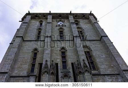 Vincennes, Val-de-marne, France - May 26: Chateau De Vincennes - Massive 14th And 17th Century Frenc