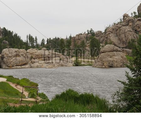 Sylvan Lake, Custer State Park, South Dakota.