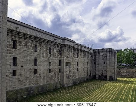Vincennes, Val-de-marne, France - May 26: Chateau De Vincennes - Massive 14th And 17th Century Frenc
