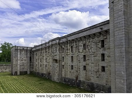 Vincennes, Val-de-marne, France - May 26: Chateau De Vincennes - Massive 14th And 17th Century Frenc