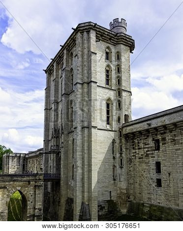 Vincennes, Val-de-marne, France - May 26: Chateau De Vincennes - Massive 14th And 17th Century Frenc