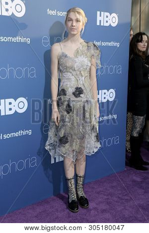 LOS ANGELES _ JUN 4:  Hunter Schafer at the LA Premiere Of HBO's 