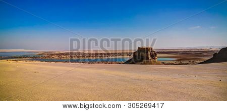 Landscape Of Hill Near Wadi El Rayan At Faiyum, Egypt