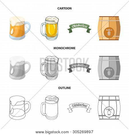 Vector Design Of Minimal And Pint Icon. Collection Of Minimal And Craft Vector Icon For Stock.