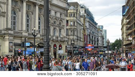 London, United Kingdom, June 14 2018. Piccadilly Circus