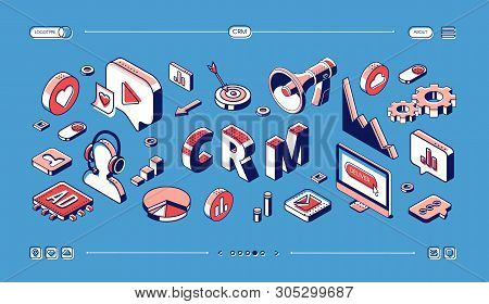 Crm Customer Vector Photo Free Trial Bigstock
