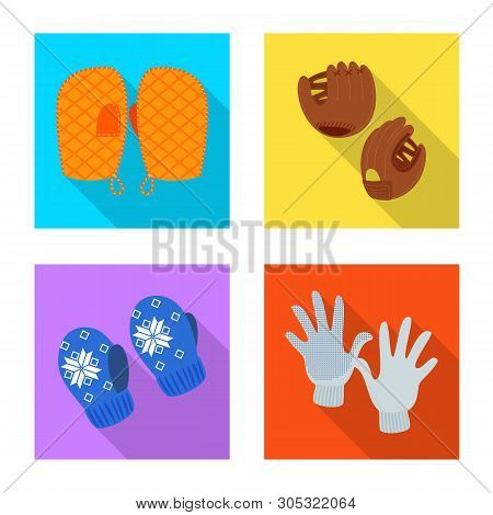 Vector Design Of Own And Textile Sign. Collection Of Own And Safety Vector Icon For Stock.