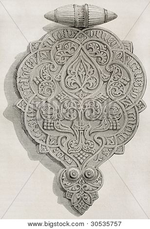 Klopfer von Cordoba Moschee Puerta del Perdon (Vergebung Tür). erstellt von Catenacci nach davilli