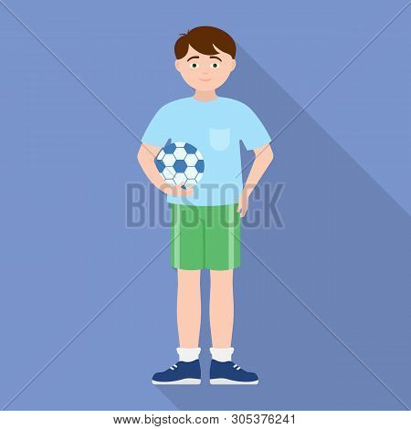 Vector Design Of Boy And Baby  Sign. Collection Of Boy And Athlete Vector Icon For Stock.