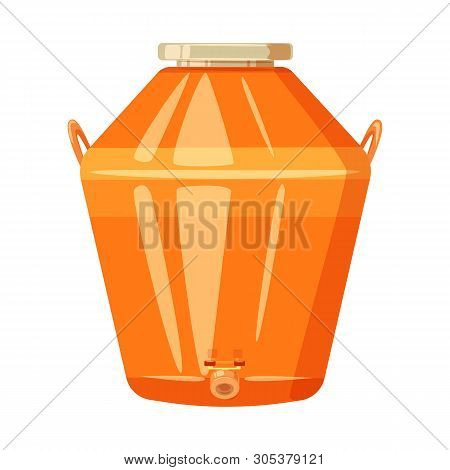 Vector Design Of Distillery  And Process Icon. Collection Of Distillery  And Industry Stock Vector I