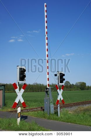 Bahnübergang.