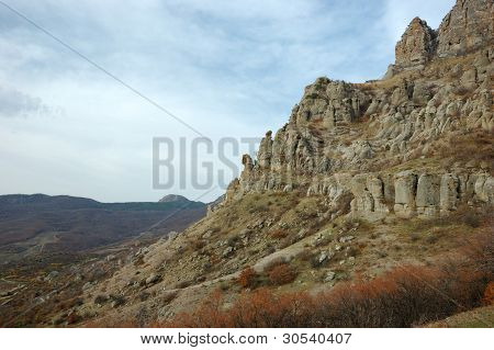Demirji bjerg, Ghost Valley-berømte ukrainske Natural Reserve