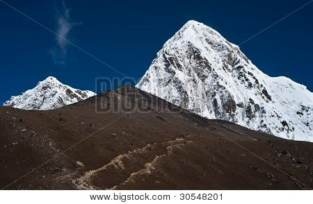 Pumo Ri Kala Patthar Summit In Himalayas