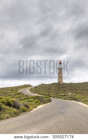 A Vertical Cape Du Couedic Lighthouse, Kangaroo Island, Australia