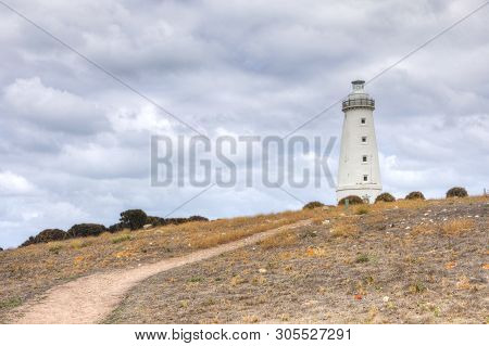 The Cape Willoughby Lighthouse On Kangaroo Island In Australia