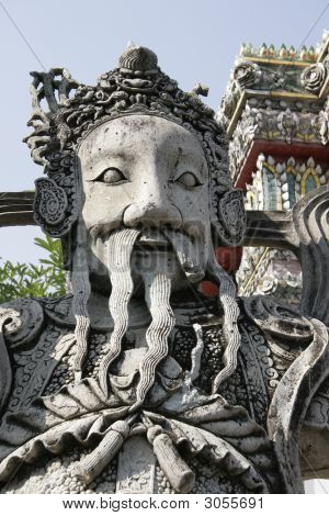 Asiatiske Statue vagt