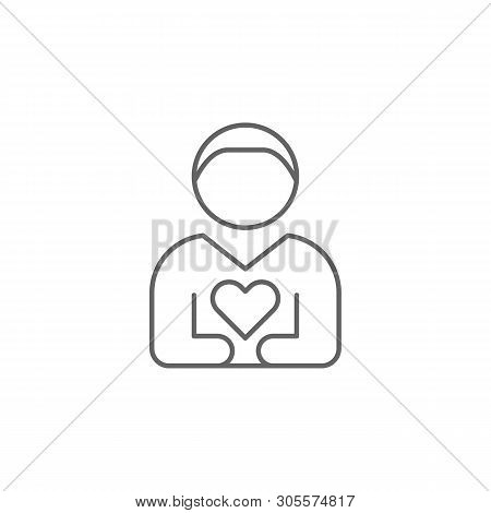 Loyality Friendship Outline Icon. Elements Of Friendship Line Icon. Signs, Symbols And Vectors Can B