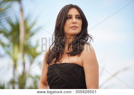 CANNES, FRANCE - MAY 15, 2019: Nadine Labaki attends the photocall for the Un Certain Regard Jury during the 72nd annual Cannes Film Festival                                