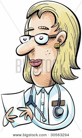 Tegneserie læge