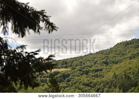 Magnificent Mountains Of Galicia It Fills Valleys Forests Of Pines Meadows And Forests Of Eucalyptus