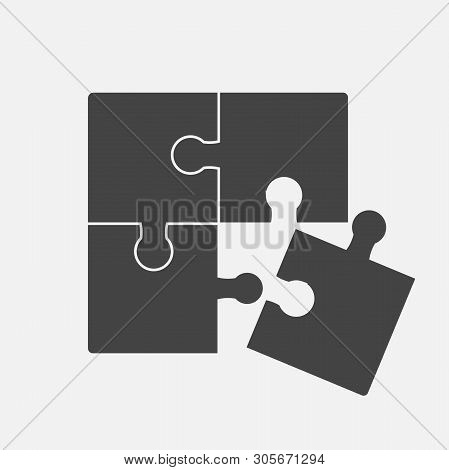 Pazzle Icon. Pazzle Vector Icon. For Your Design.