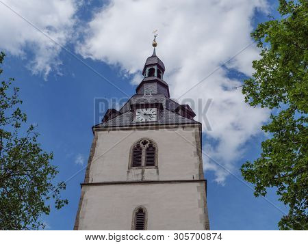 the City of Detmold and the hermannsdenkmal in germany